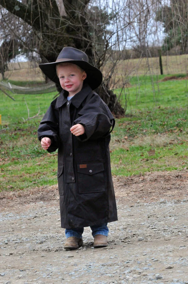 Outback Kids Oilskin Duster