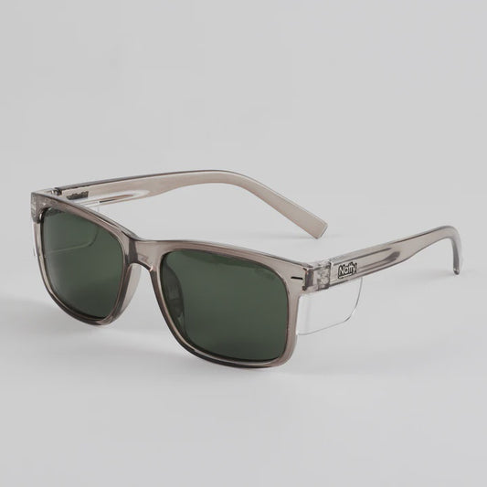 Natty Kenneth Safety Glasses, Steel Polarised