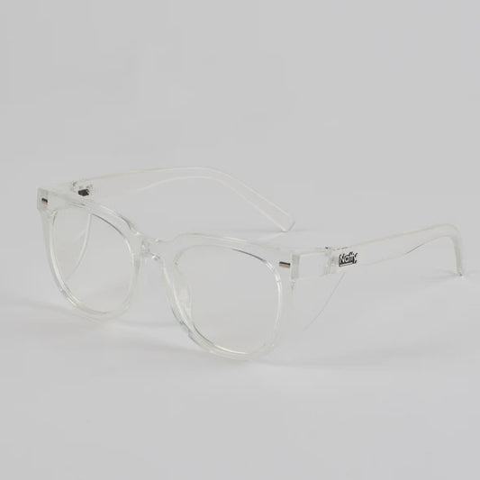 Natty Roys Clear Frame / Clear Lens Safety Glasses
