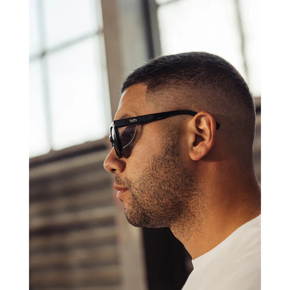 Natty Roys Black Polarised Safety Glasses