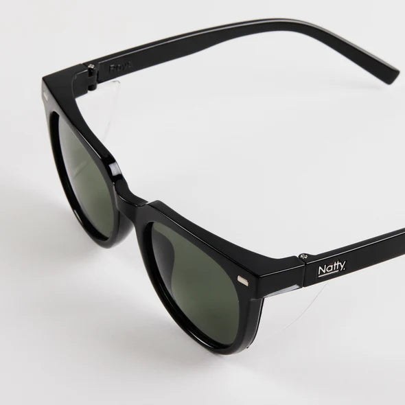 Natty Roys Black Polarised Safety Glasses