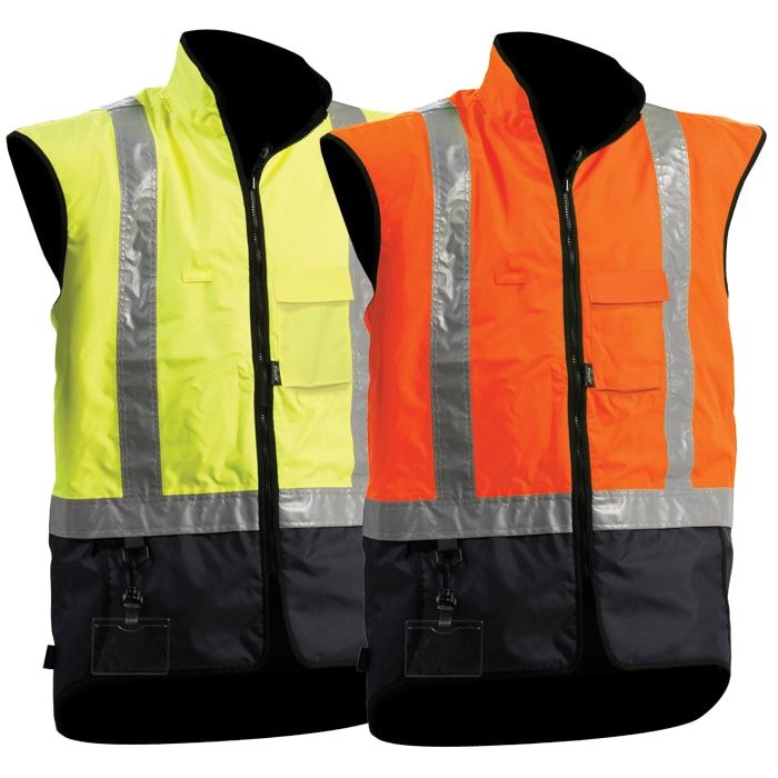 Bison Lined Vest - 2 tone - Taped 512051