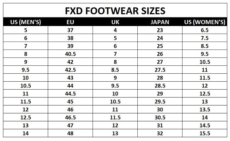 Sizing – Footwear & Apparel New Zealand