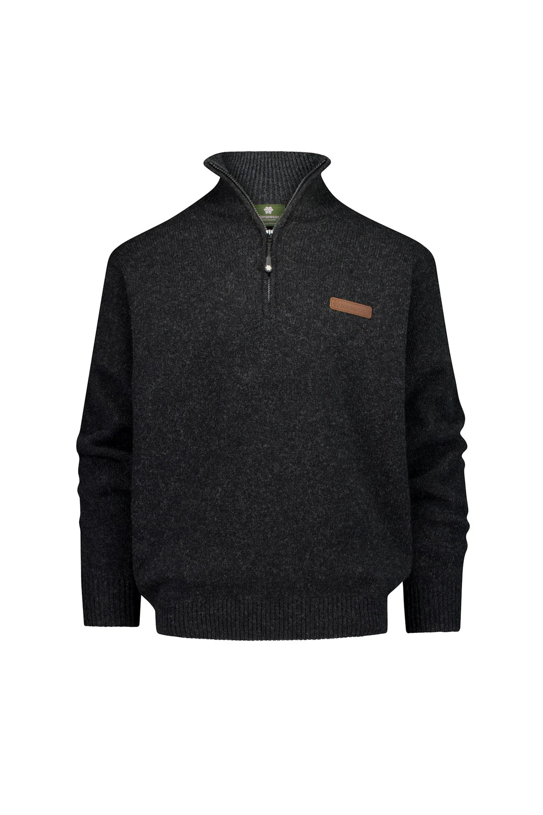 Norseman Stockman Quarter Zip Jersey, 100% Wool