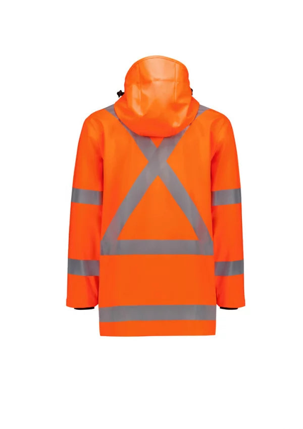 ZJ620-NZ - TTMC-W23 Hi Vis X Back Heavy Duty Waterproof Jacket