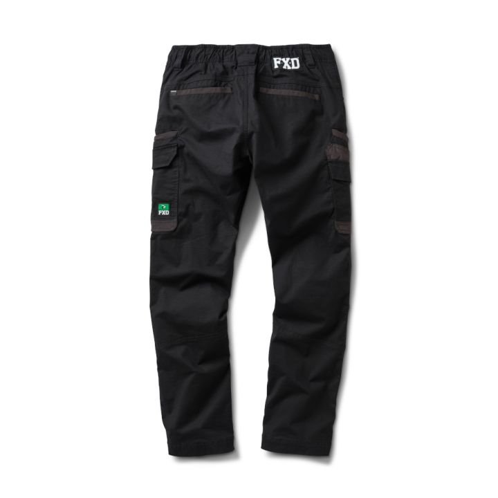 *NEW* Elastic Waist Stretch Ripstop Pant Black - WP-12