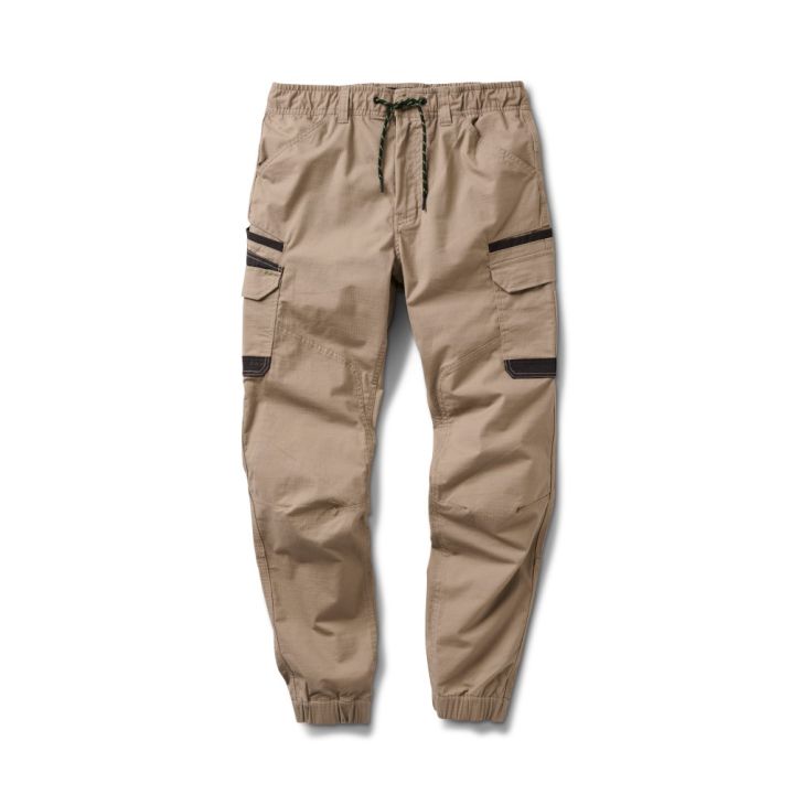 *NEW* Cuffed Elastic Waist Stretch Ripstop Pant- WP-12C