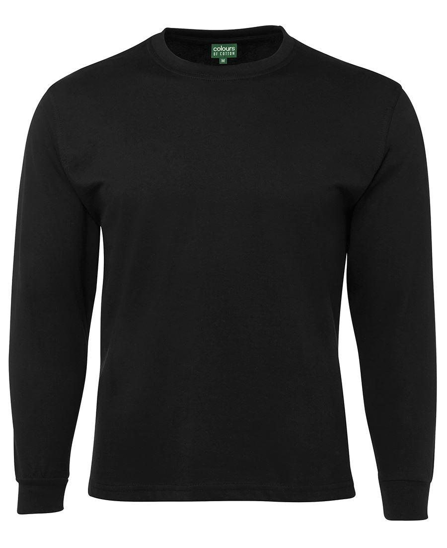 JB 1LS Long Sleeve Cotton Tee - Cuffed Sleeve