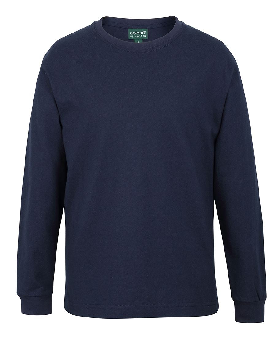 JB 1LS Long Sleeve Cotton Tee - Cuffed Sleeve