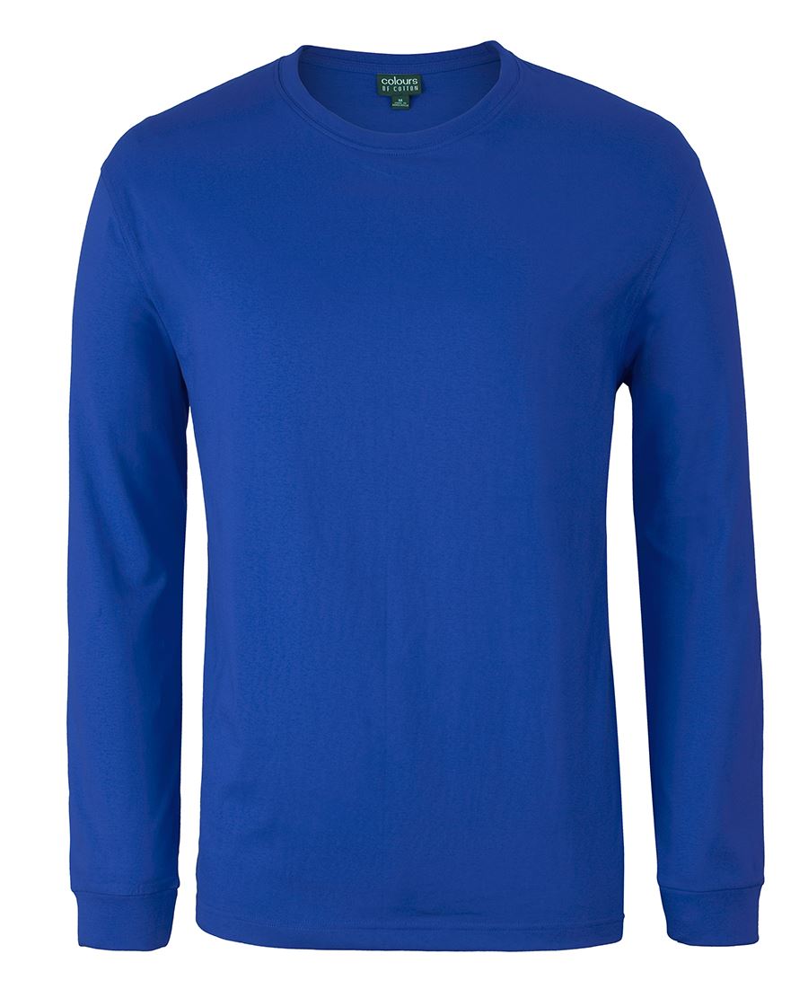 JB 1LS Long Sleeve Cotton Tee - Cuffed Sleeve