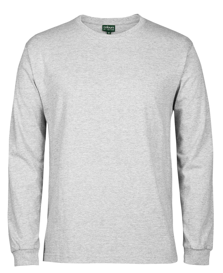 JB 1LS Long Sleeve Cotton Tee - Cuffed Sleeve
