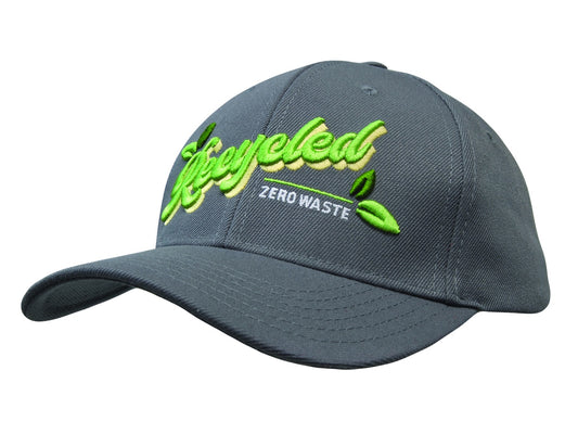 3981 Recycled Twill Cap - Charcoal, Navy or Black
