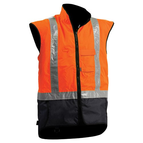 Bison Lined Vest - 2 tone - Taped 512051