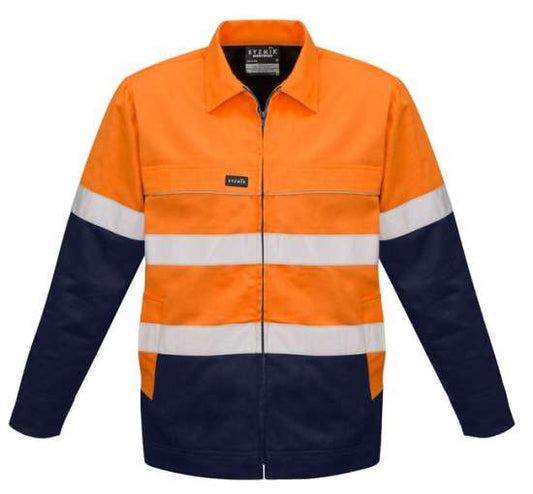 ZJ590 - Mens Hi Vis Cotton Drill Jacket