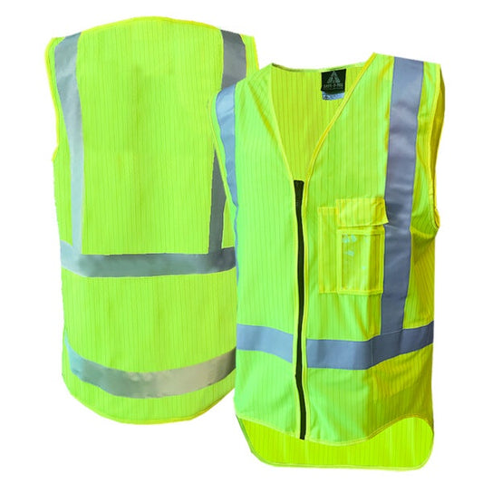 FR Safety Vest D/N - Yellow
