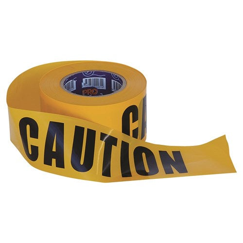 Barrier Tape  "Caution"  75mm  x 100m