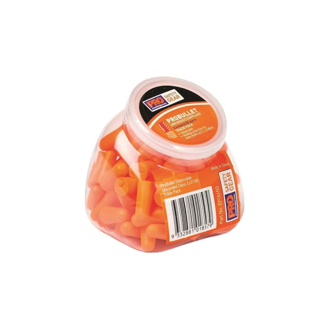 PRO Bullet Earplugs 50'S  EPOU