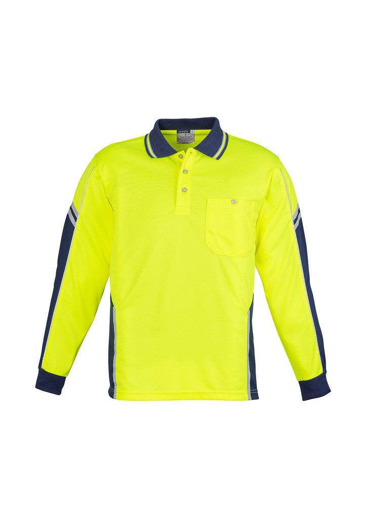 ZH238  Long Sleeve Squad Polo