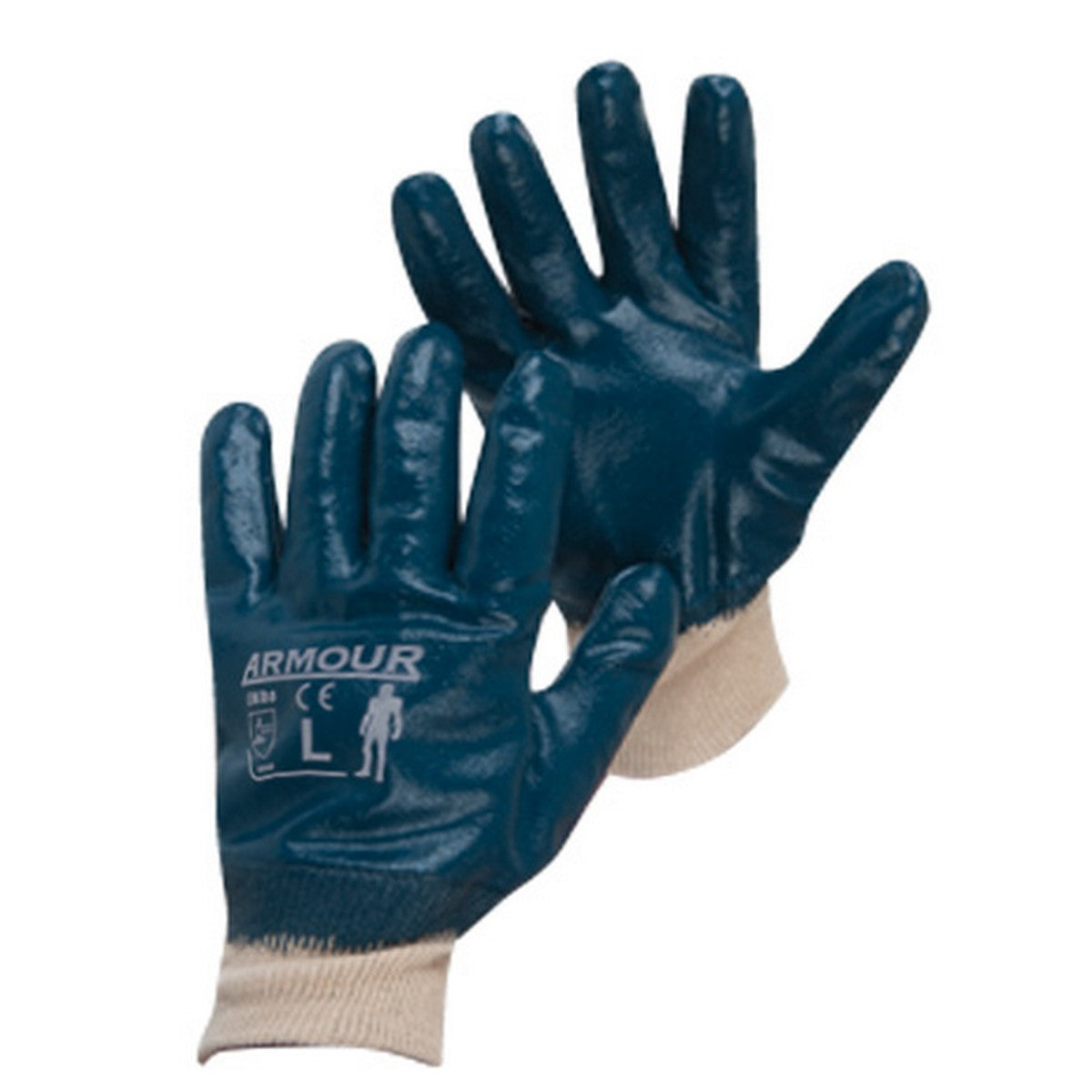 Armour Blue Nitrile Gloves