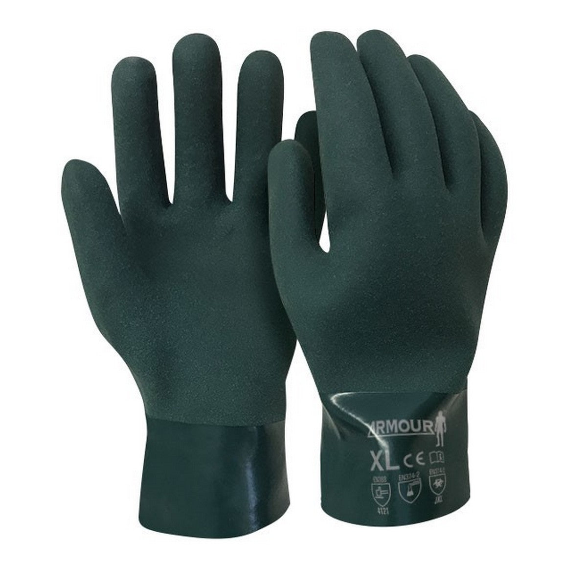 Armour PVC Gauntlet Glove 27cm