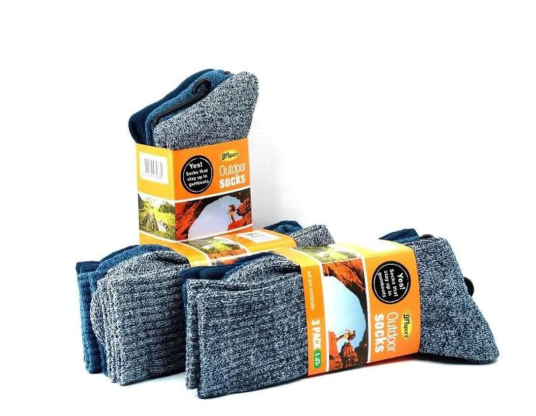 Grisport Mens Socks -  3pk