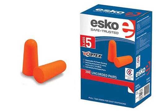 Vortex Earplugs Orange  200's - Uncorded