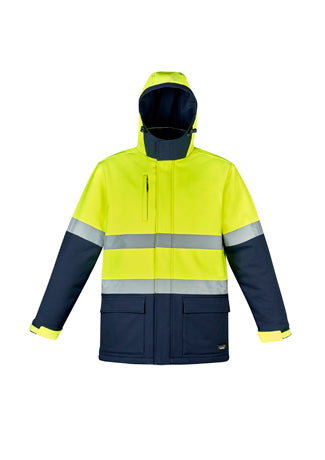 ZJ553 - Unisex Hi Vis Antarctic Softshell Taped Jacket