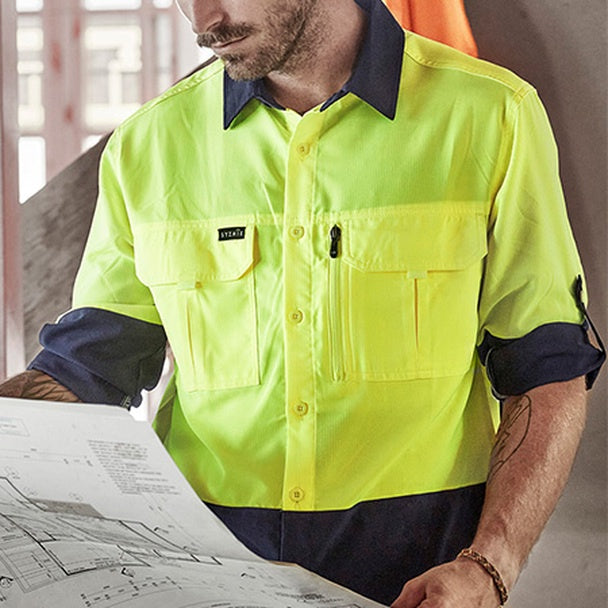 ZW468 Hi-Vis Lightweight L/S Shirt