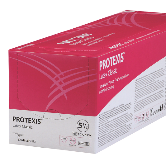 Protexis Sterile Latex P/Free Surgical Gloves 50's