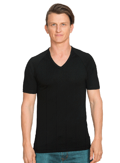 Brass Monkey S/S Thermal Merino Top - BM003 (V-Neck)