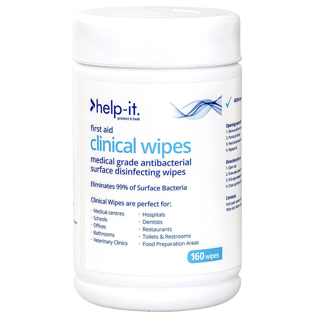 Help-it Clinical Alcohol Wipes 160's