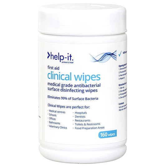 Help-it Clinical Alcohol Wipes 160's