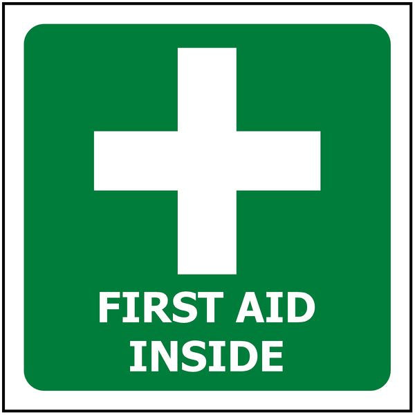 First Aid Sticker 100x100