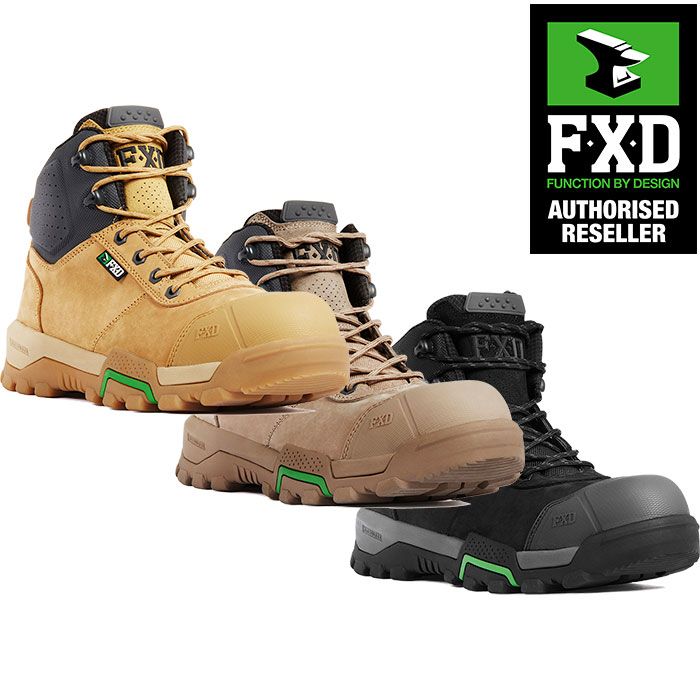 FXD Zip Sided Work Boots WB-2