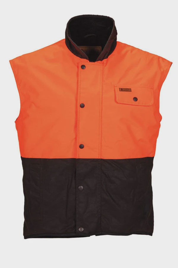 Outback Oilskin Hi-Viz Vest 6039