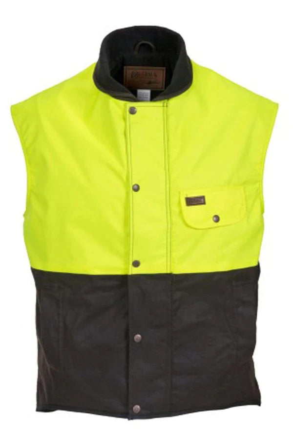 Outback Oilskin Hi-Viz Vest 6039