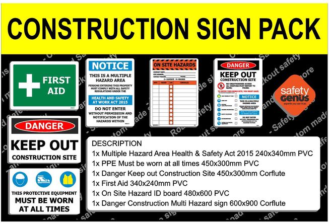Construction Sign Starter Pack