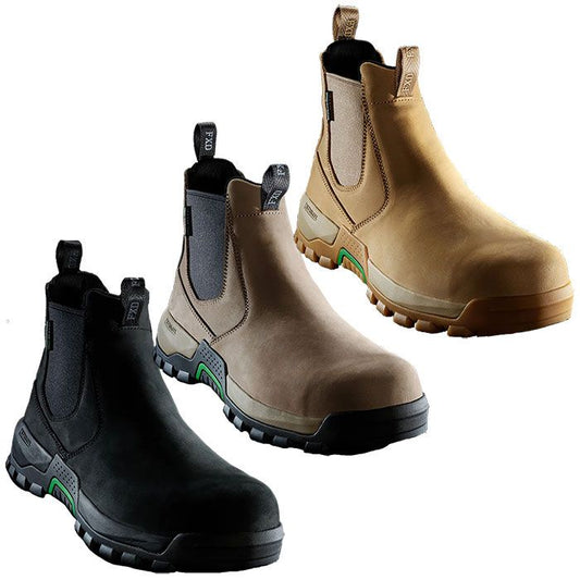 FXD WB-4 Slip-On  Elastic Side Safety Boot