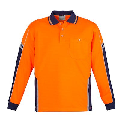 ZH238  Long Sleeve Squad Polo